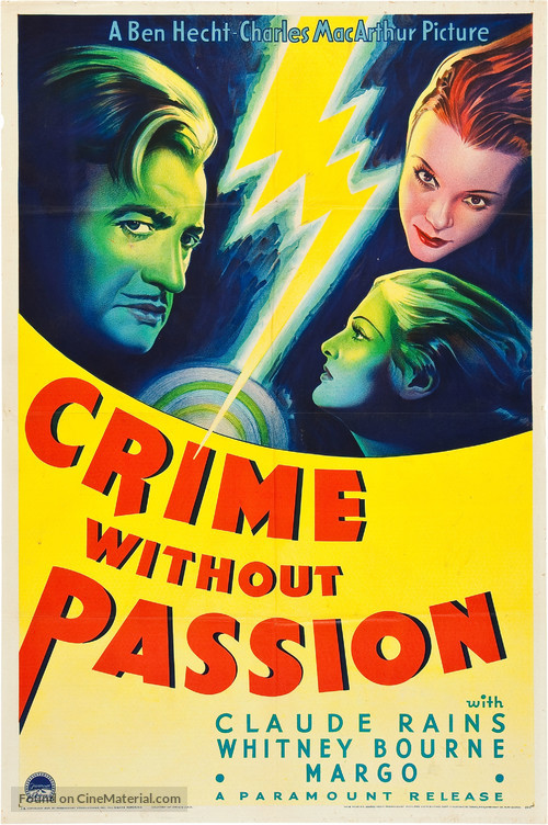 Crime Without Passion - Movie Poster