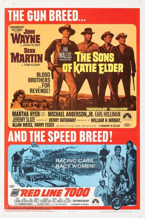 The Sons of Katie Elder - Combo movie poster