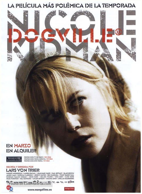 Dogville - Spanish Movie Poster