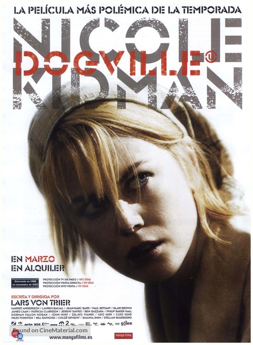 Dogville - Spanish Movie Poster
