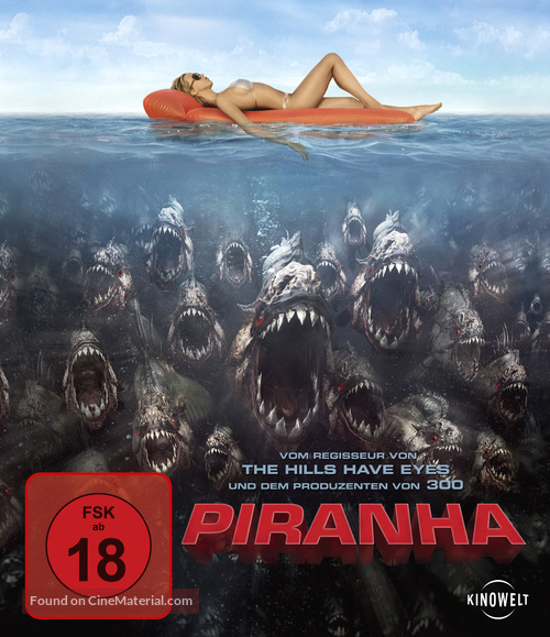 Piranha - German Blu-Ray movie cover