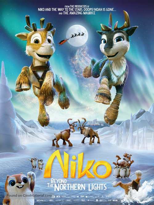 Niko - Beyond the Northern Lights - International Movie Poster