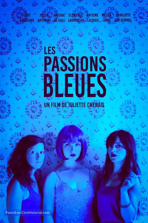 Les Passions bleues - French Movie Poster