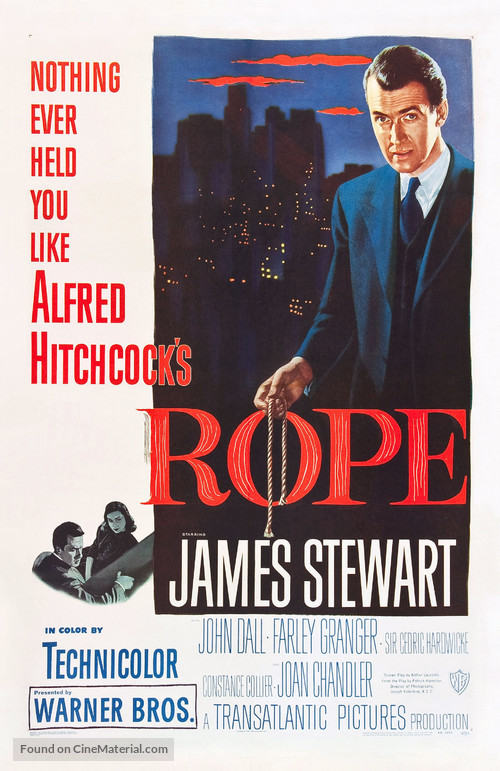 Rope - Theatrical movie poster