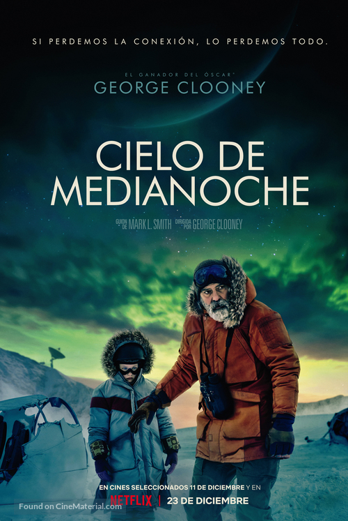 The Midnight Sky - Spanish Movie Poster