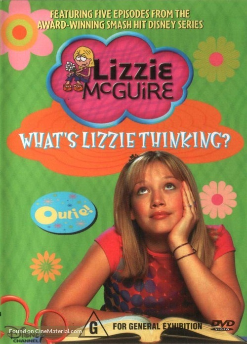 &quot;Lizzie McGuire&quot; - Australian DVD movie cover