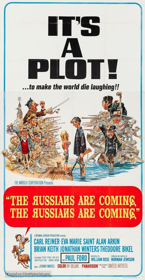 The Russians Are Coming, the Russians Are Coming - Movie Poster