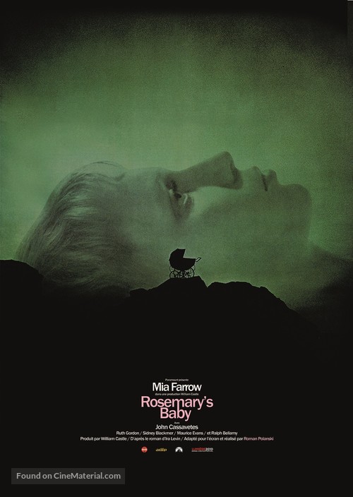 Rosemary&#039;s Baby - French Re-release movie poster