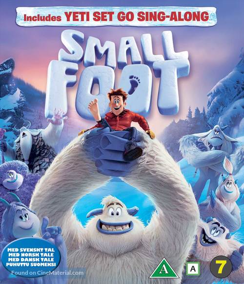 Smallfoot - Danish Blu-Ray movie cover