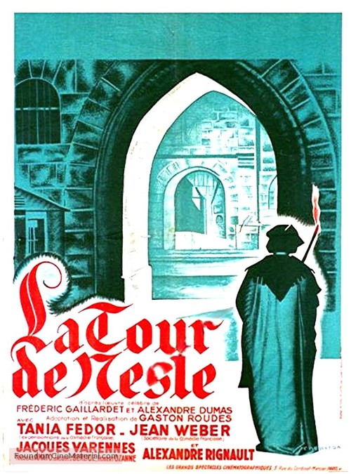 La tour de Nesle - French Movie Poster