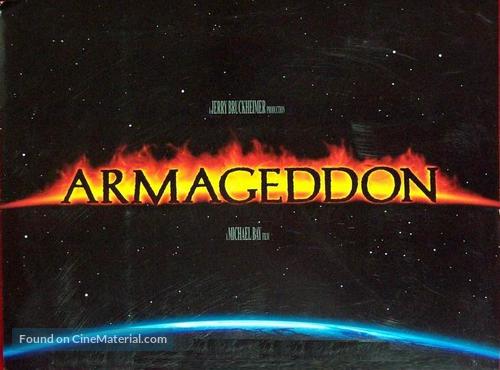 Armageddon - British Movie Poster