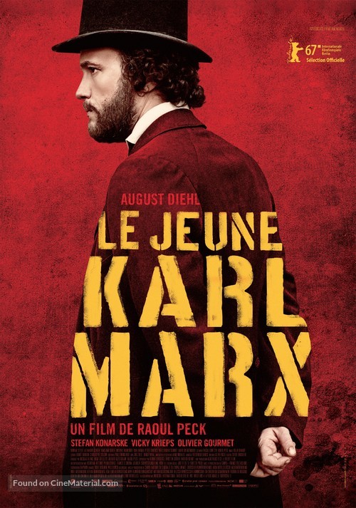 Le jeune Karl Marx - Swiss Movie Poster