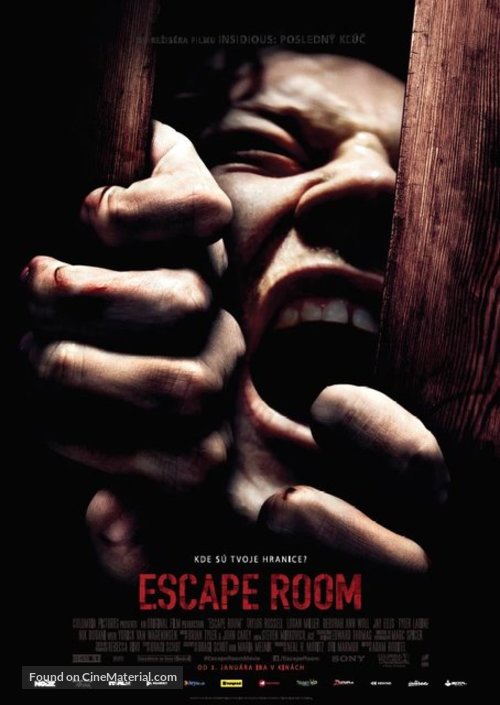 Escape Room - Slovak Movie Poster