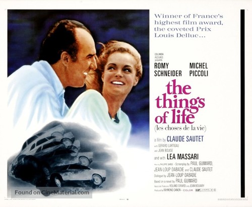 Les choses de la vie - Movie Poster