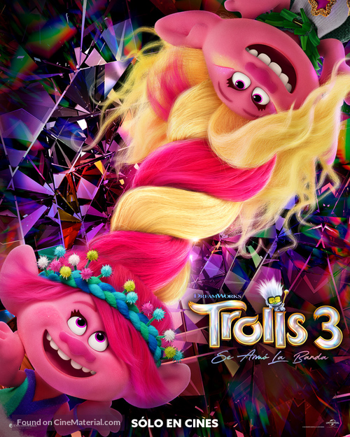 Trolls Band Together (2023) Mexican movie poster