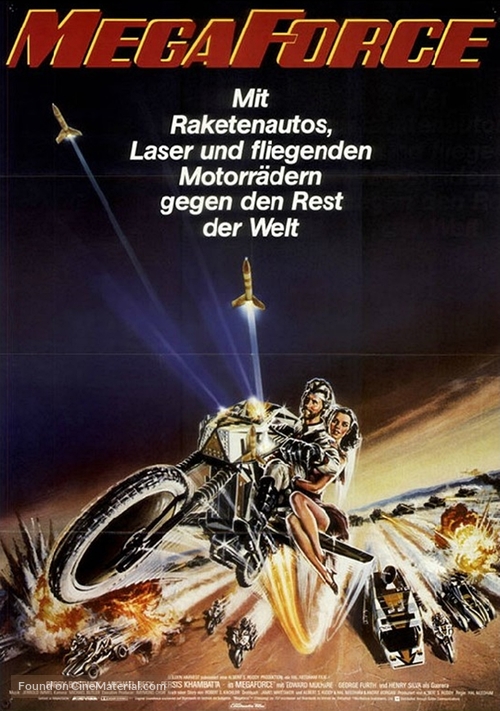 Megaforce - German Movie Poster