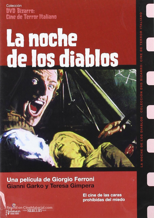 La notte dei diavoli - Spanish Movie Cover