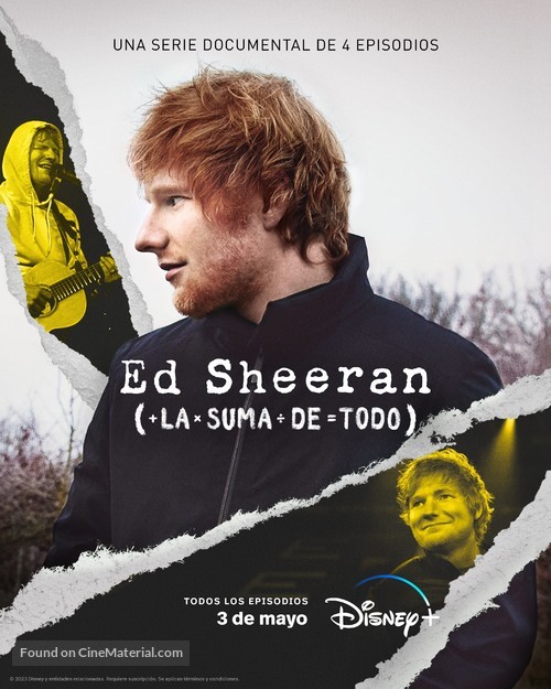 &quot;Ed Sheeran: The Sum of It All&quot; - Spanish Movie Poster