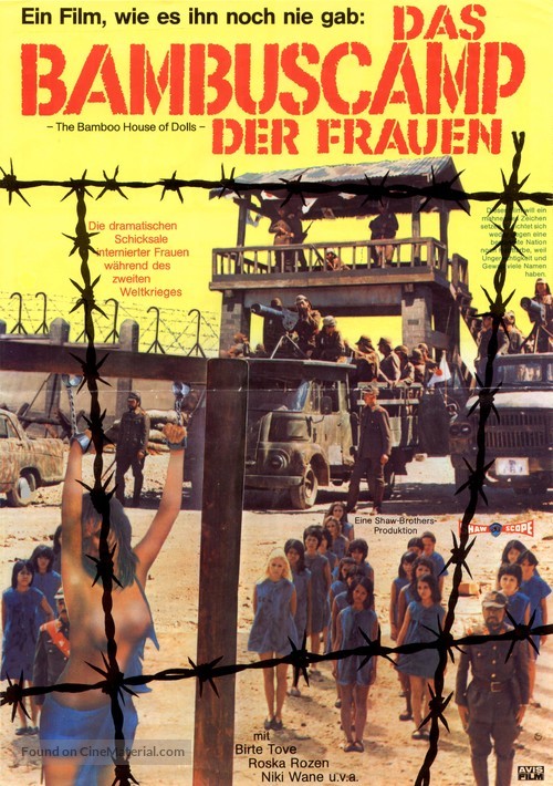 Nu ji zhong ying - German Movie Poster
