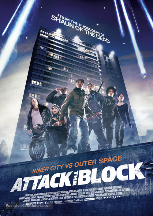 Attack the Block - Swiss Movie Poster