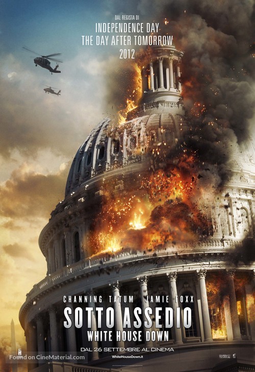 White House Down - Italian Movie Poster