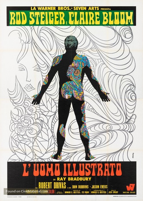 The Illustrated Man - Italian Movie Poster