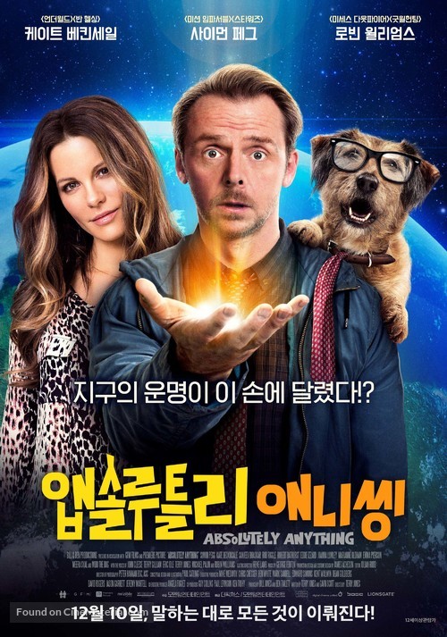 Absolutely Anything - South Korean Movie Poster