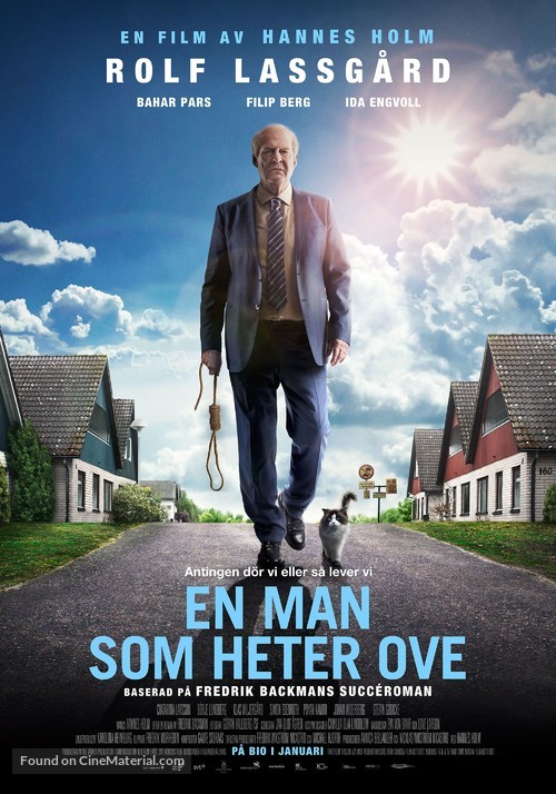 En man som heter Ove - Swedish Movie Poster