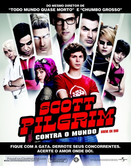Scott Pilgrim vs. the World - Brazilian Movie Poster