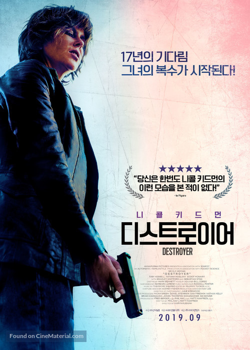 Destroyer - South Korean Movie Poster