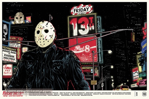 Friday the 13th Part VIII: Jason Takes Manhattan - poster