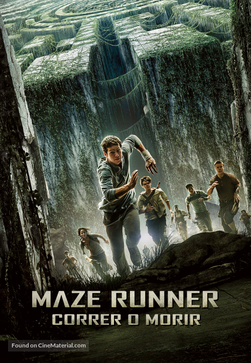 The Maze Runner - Argentinian DVD movie cover