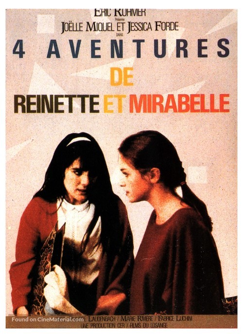4 aventures de Reinette et Mirabelle (1987) French movie poster