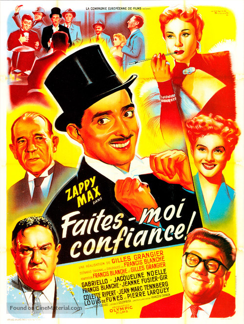 Faites-moi confiance - French Movie Poster