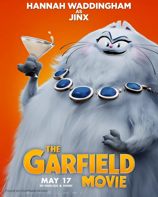 The Garfield Movie - Indian Movie Poster