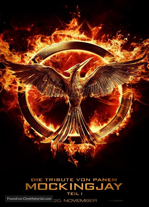 The Hunger Games: Mockingjay - Part 1 - German Movie Poster