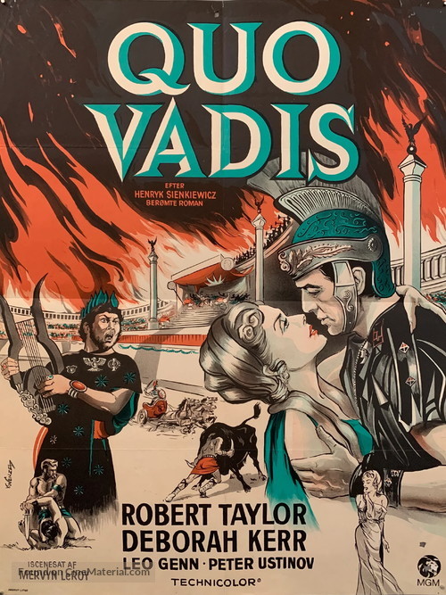 Quo Vadis - Danish Movie Poster