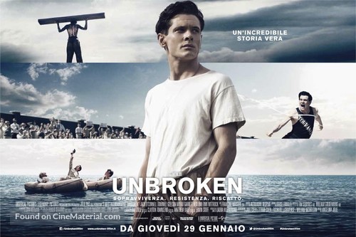 Unbroken - Italian Movie Poster