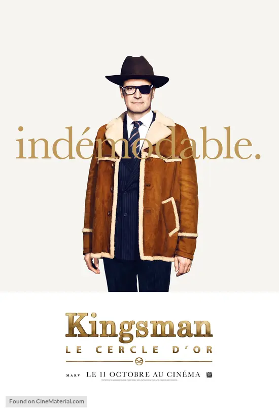 Kingsman: The Golden Circle - French Movie Poster