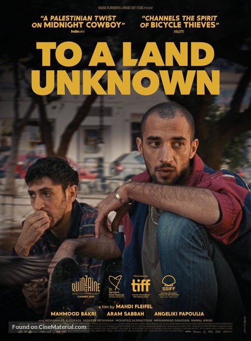 To a Land Unknown - International Movie Poster