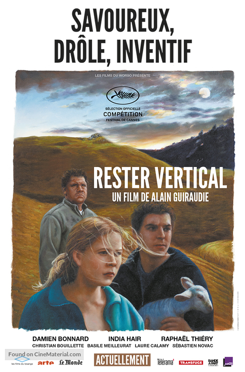 Rester vertical - French Movie Poster