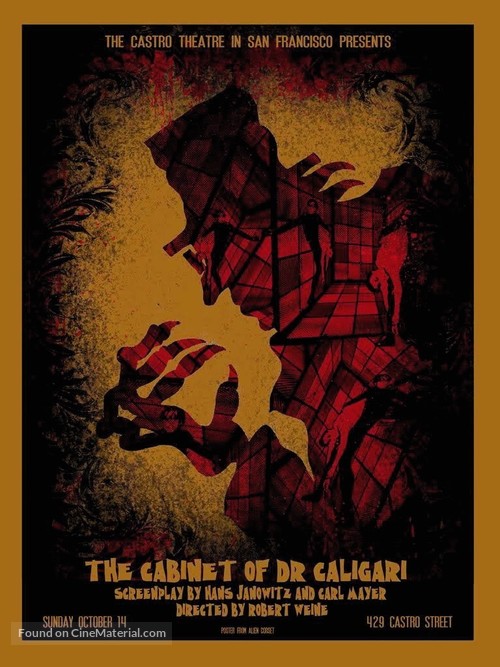 Das Cabinet des Dr. Caligari. - Homage movie poster