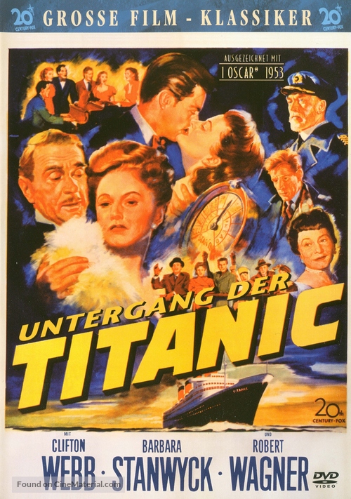 Titanic - German DVD movie cover