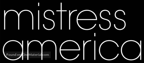 Mistress America - Logo