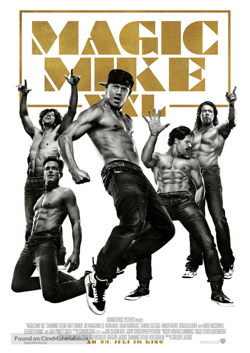 Magic Mike XXL - German Movie Poster