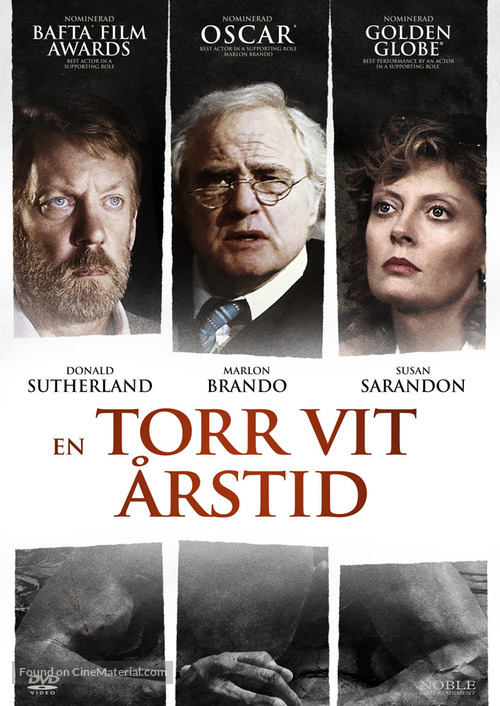 A Dry White Season - Swedish Movie Cover