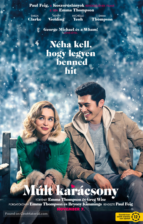 Last Christmas - Hungarian Movie Poster