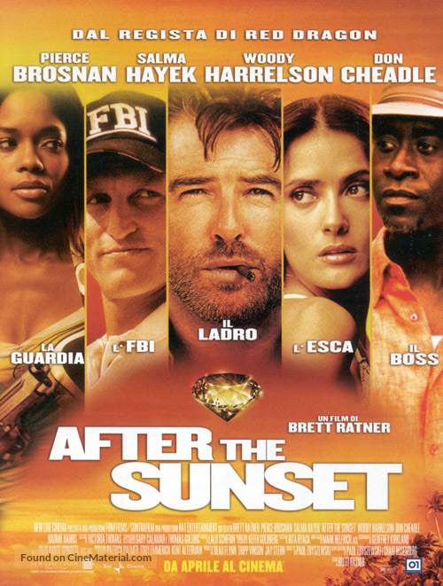 After the Sunset - Italian Advance movie poster