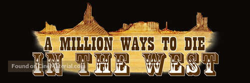 A Million Ways to Die in the West - Logo