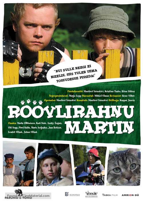 R&ouml;&ouml;vlirahnu Martin - Estonian Movie Poster